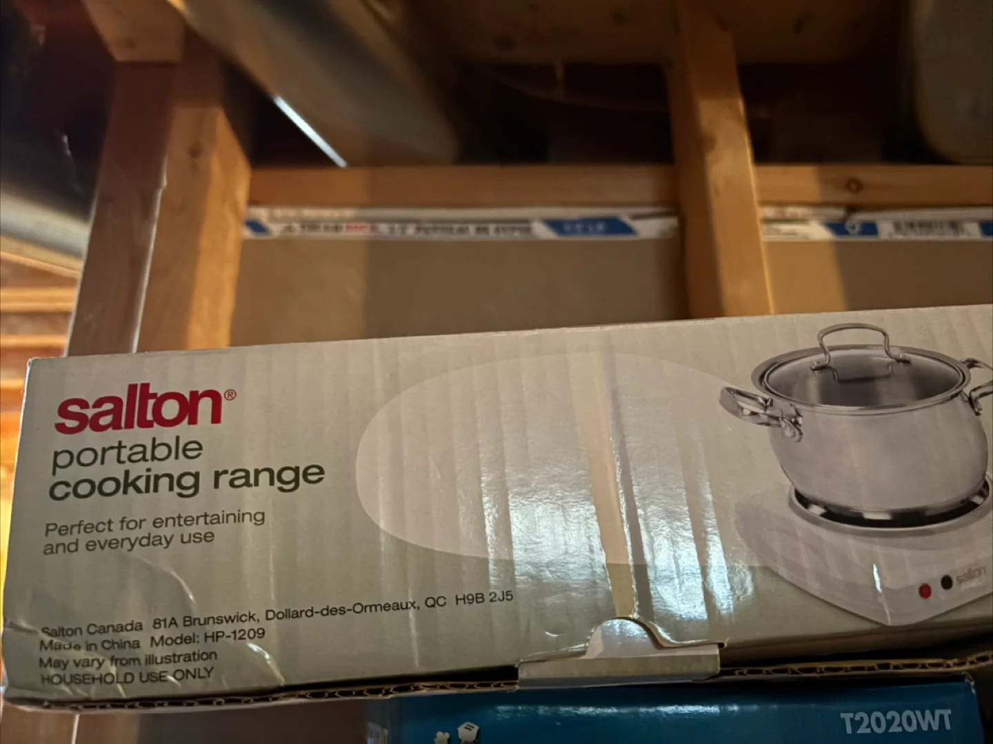 Salton Portable Cooking Range - HP-1209 Model thumbnail