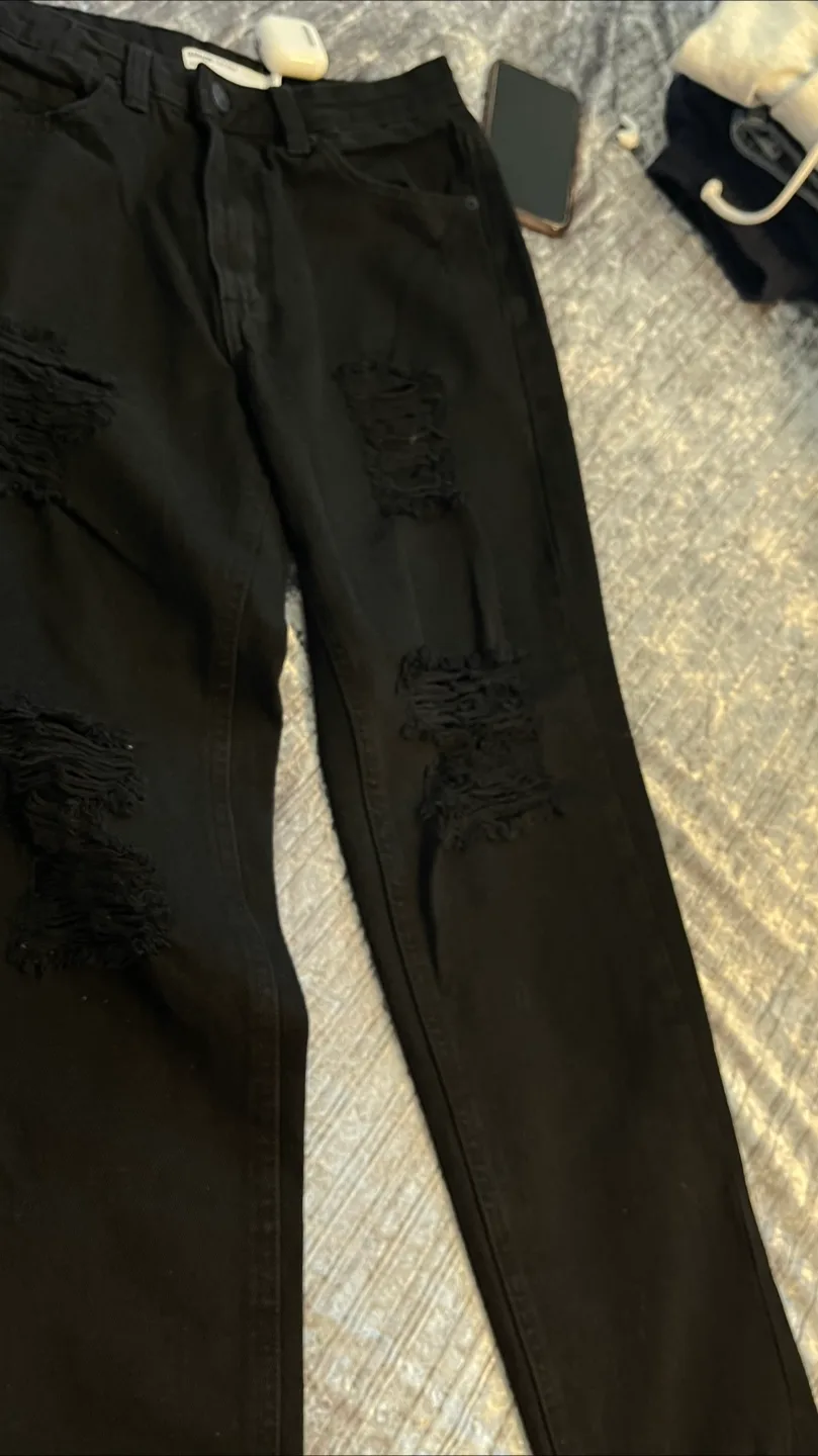Garage Denim Black *Mom* Jeans - Size 27 thumbnail