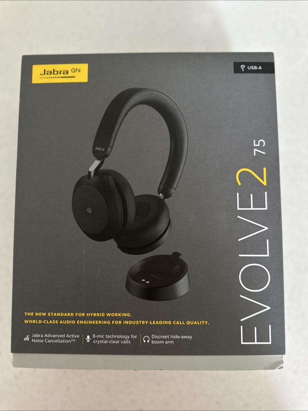 Jabra Evolve2 75 USB-A Headset - New in Box - photo 4