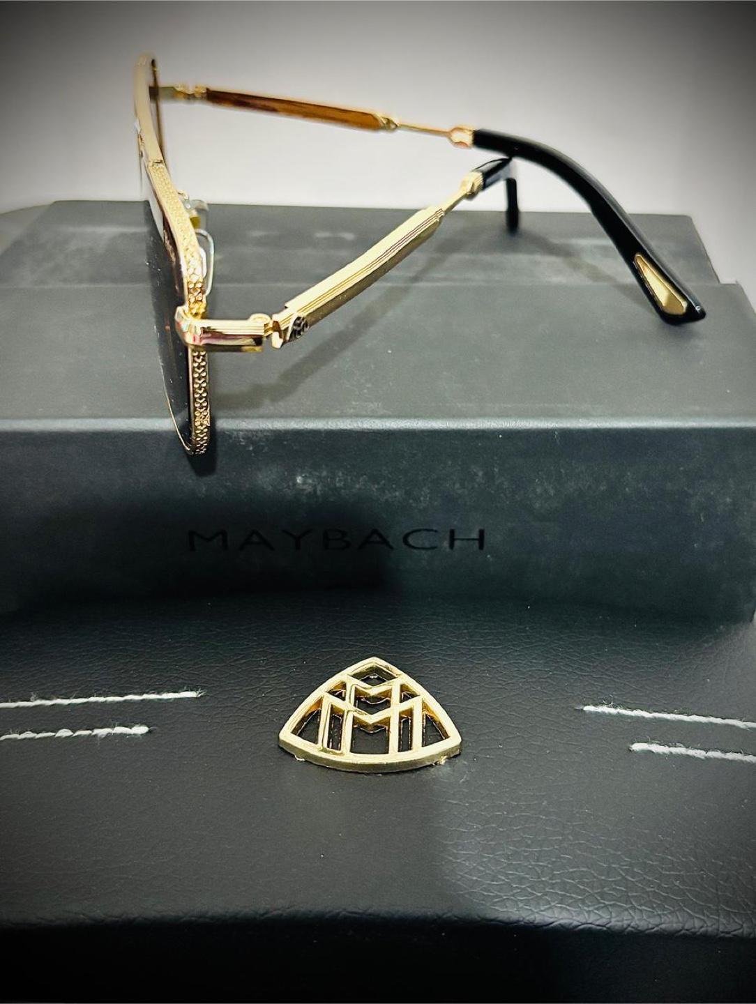 Maybach Sunglasses - Gold Frame, Brown Lenses - photo 3