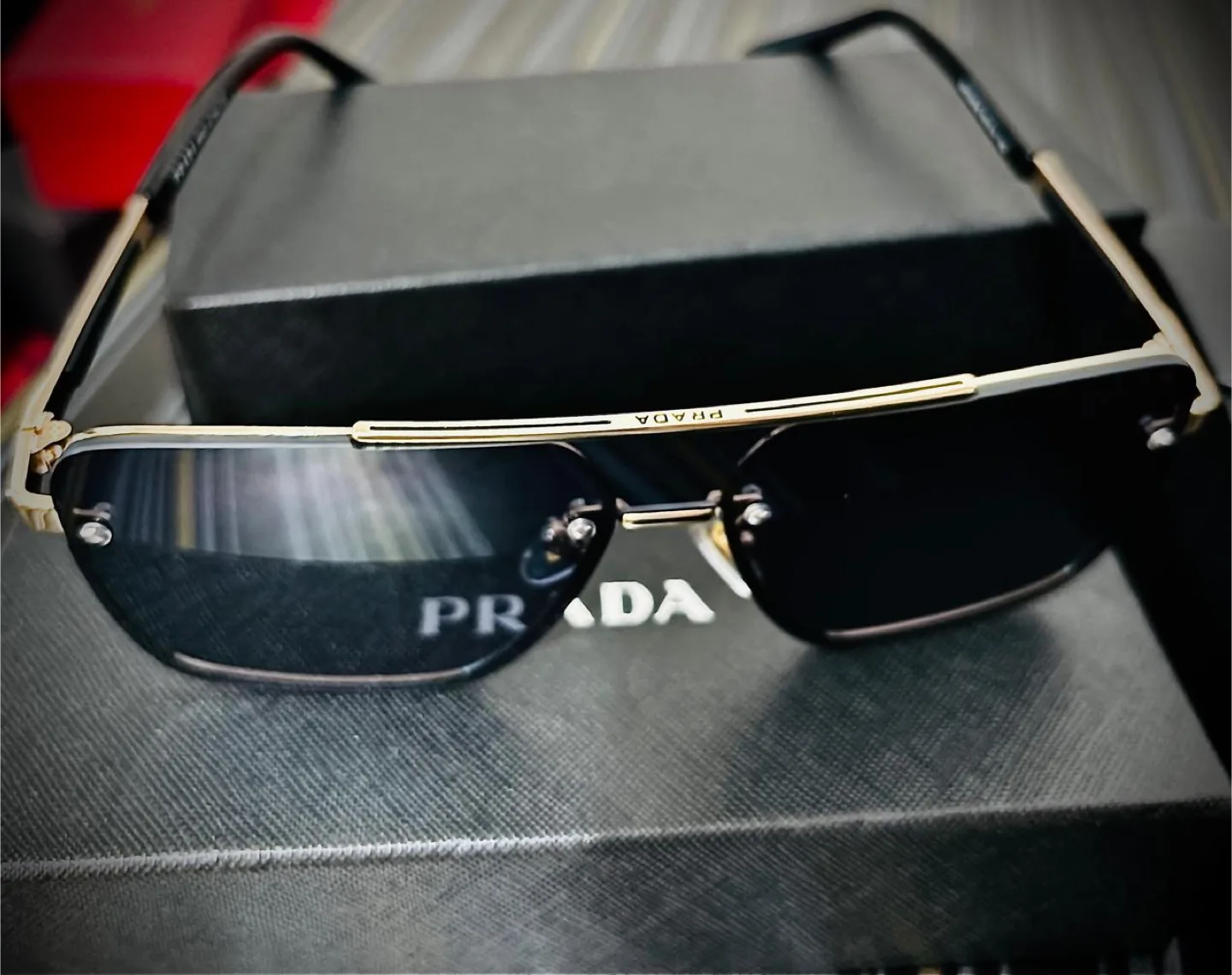 Prada Sunglasses - Aviator Style thumbnail