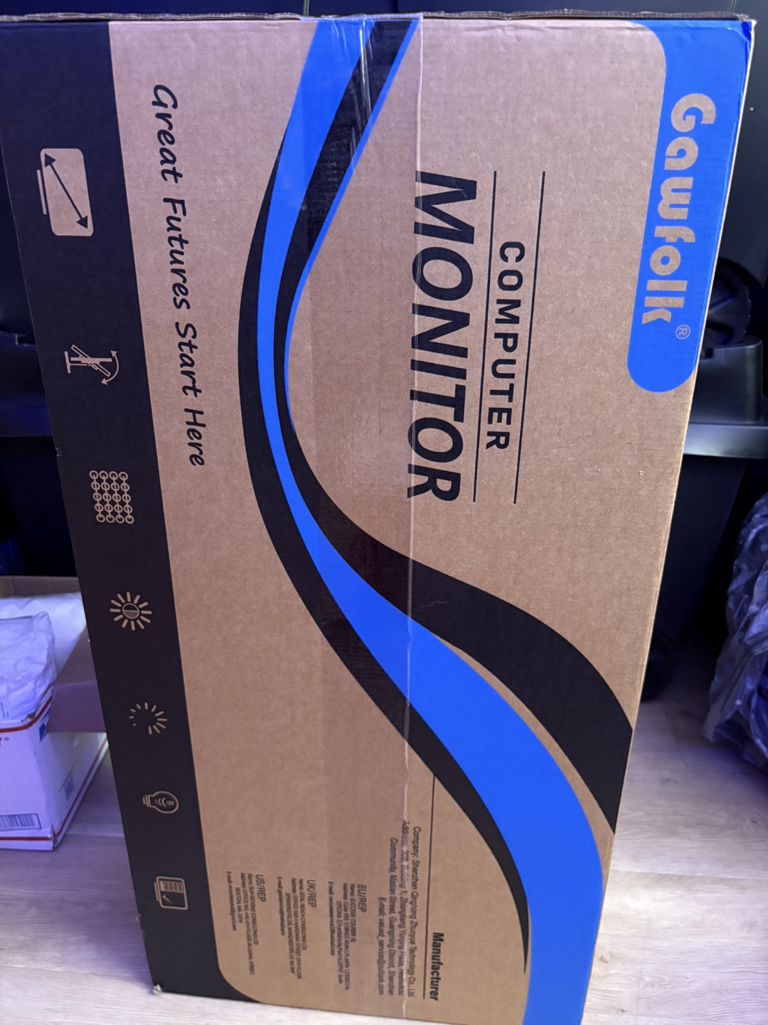 34" Gawfolk Ultrawide 120Hz Gaming Monitor - GF340E