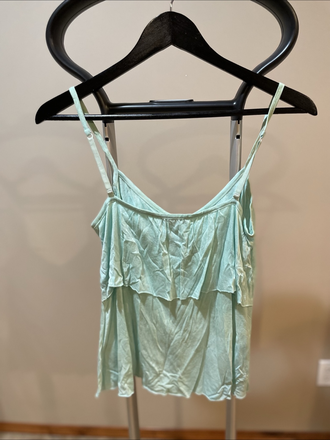Talula Women's Mint Green Ruffle Tank Top - photo 3
