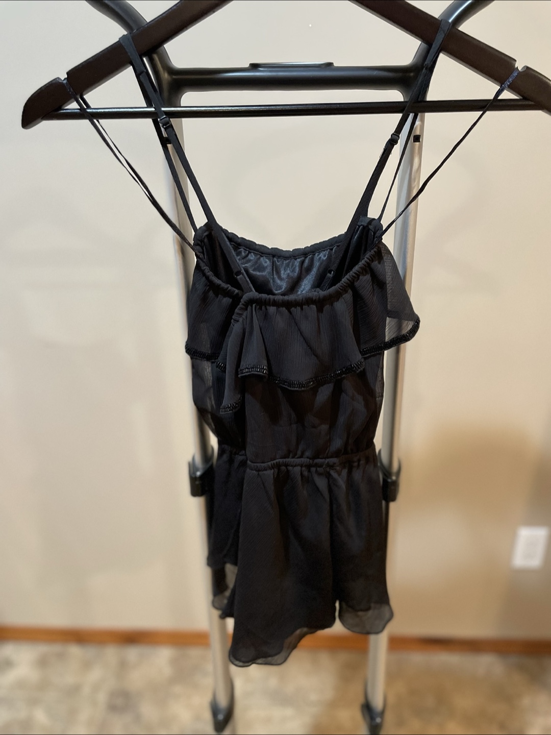 Guess Black Ruffle Cami - photo 3