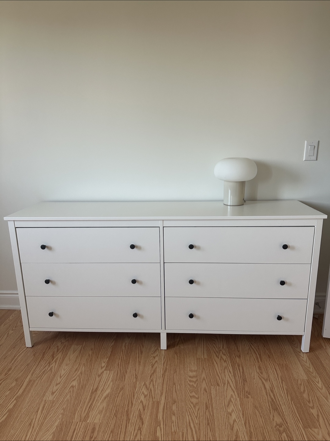 White Double Dresser