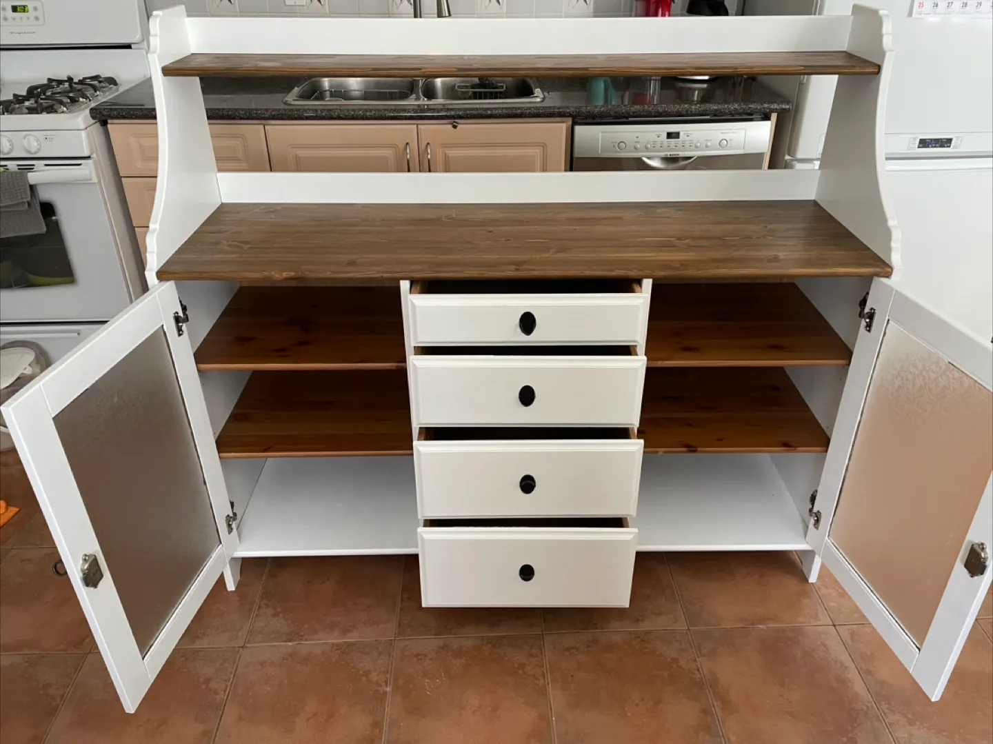 New Solid Wood Kitchen Sideboard image indicator(3)