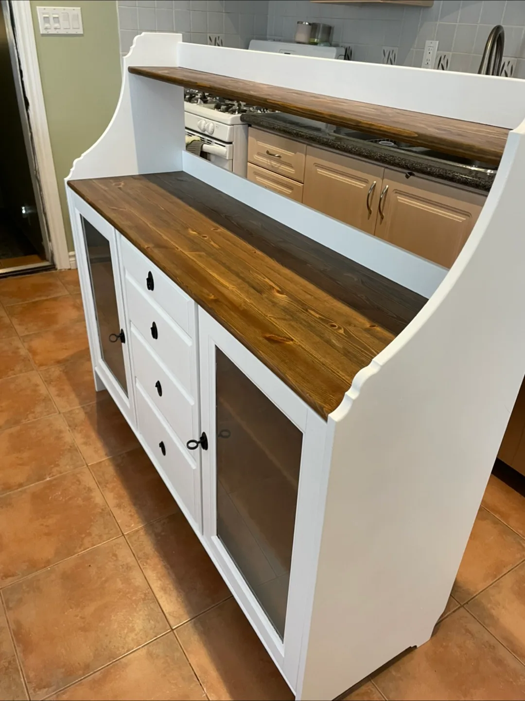 New Solid Wood Kitchen Sideboard image indicator(8)