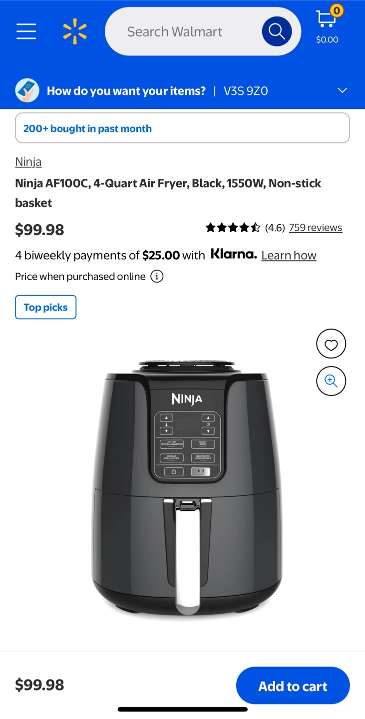 Ninja AF100C 4-Quart Air Fryer - photo 3