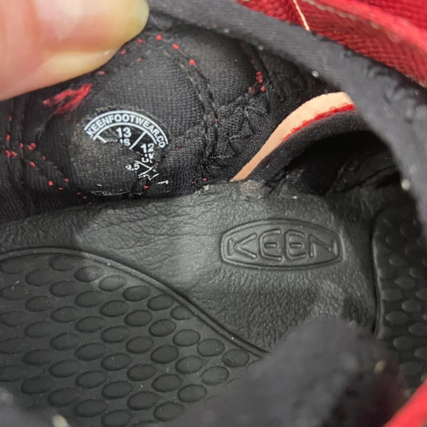 Size 13 kids Keen samdals image indicator(6)