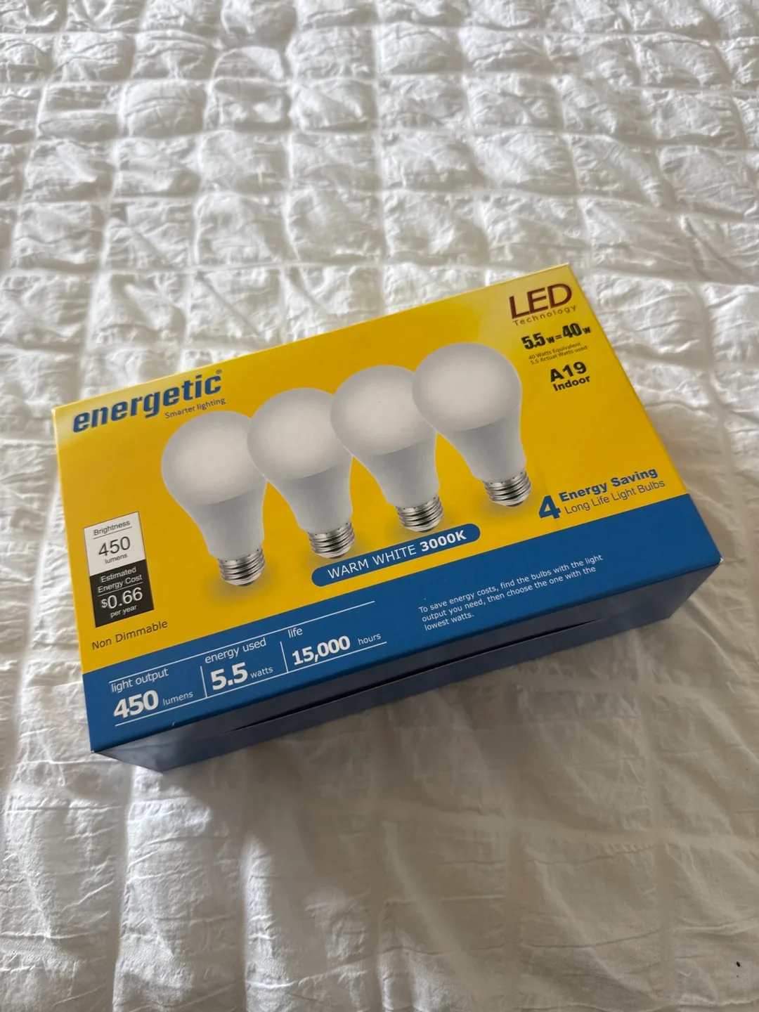 Energetic LED Light Bulbs (3) thumbnail