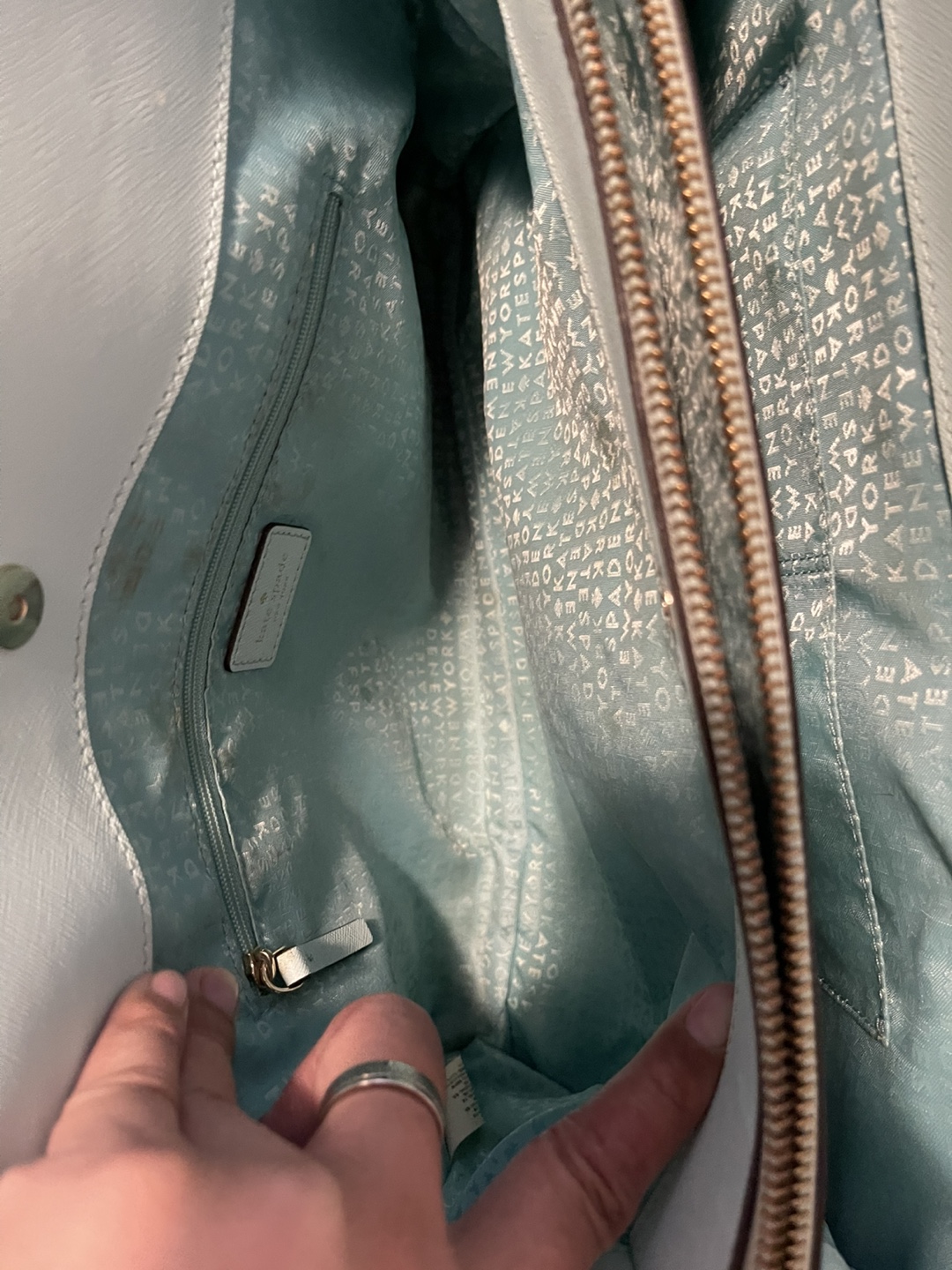 Kate Spade Light Green Handbag