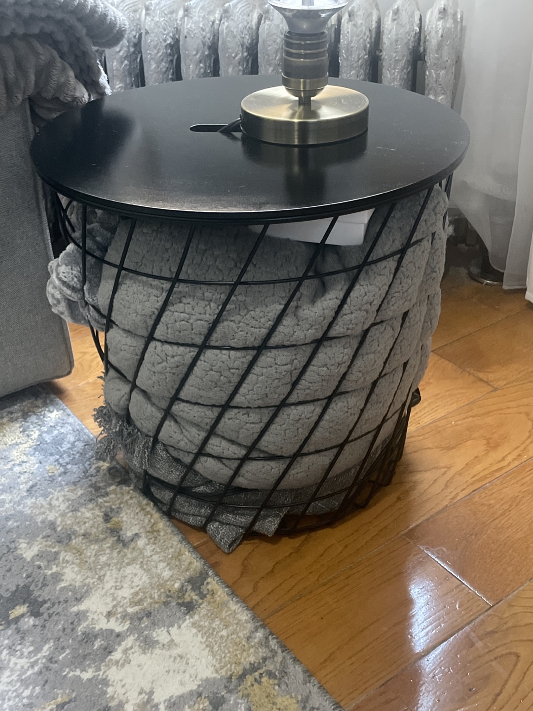 KVISTBRO Storage Table - Black - photo 2
