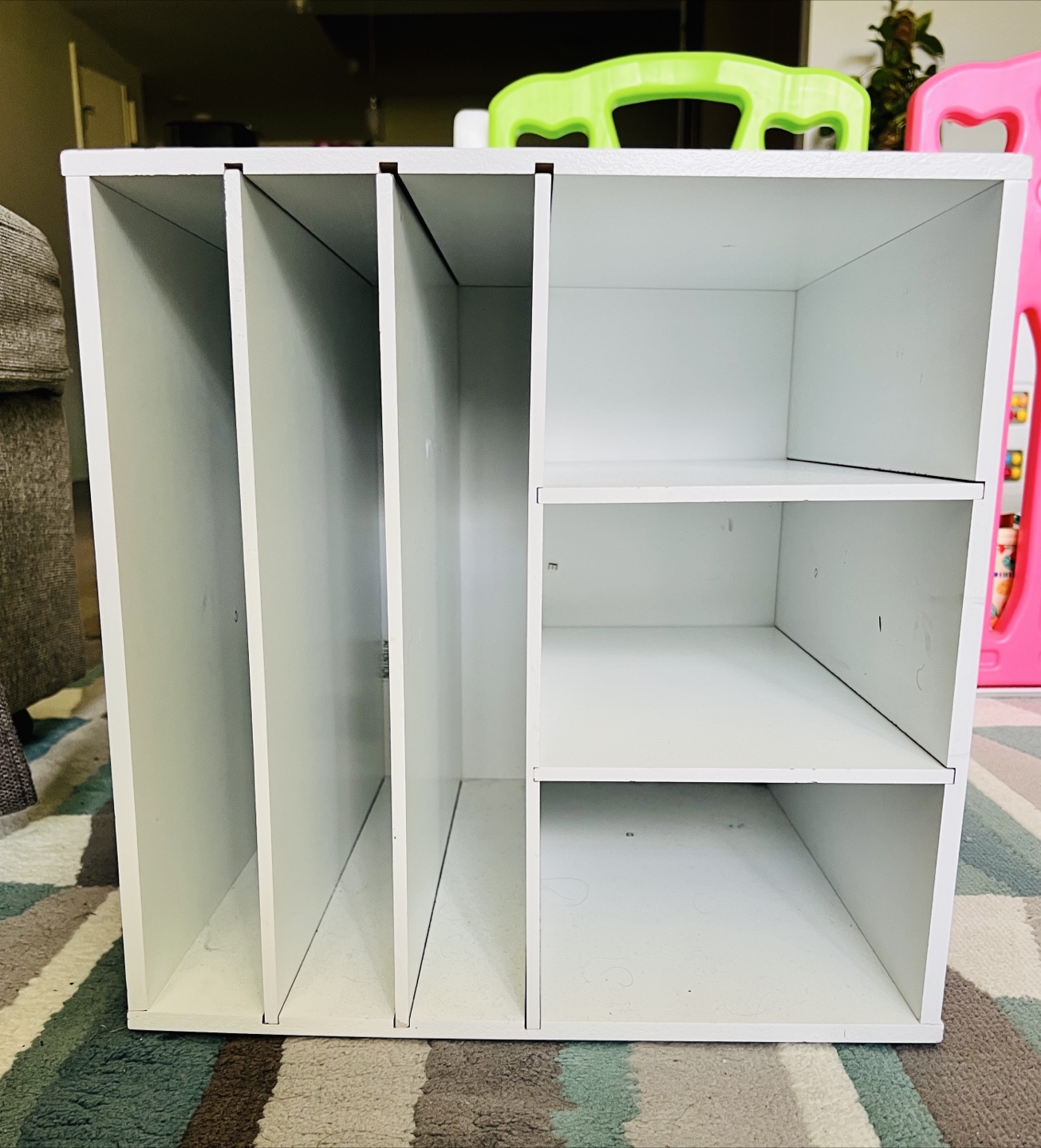 White Organizer Cube