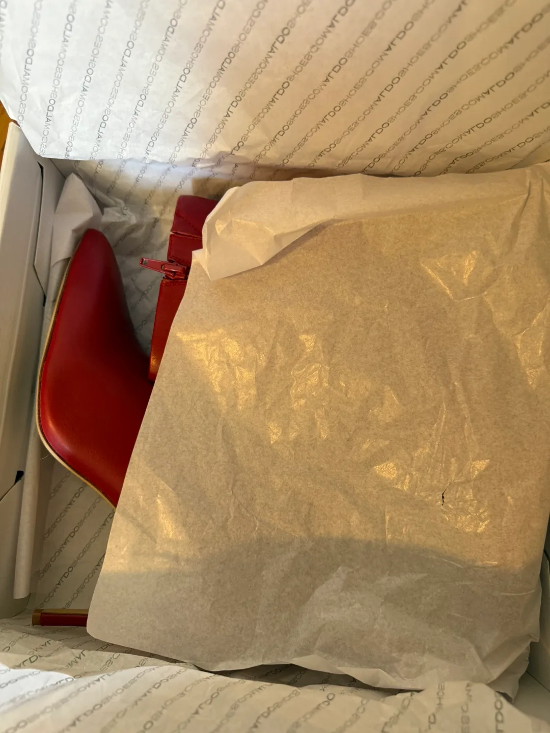 Aldo Red Ankle Boots 11 (Used a few times) image indicator(6)