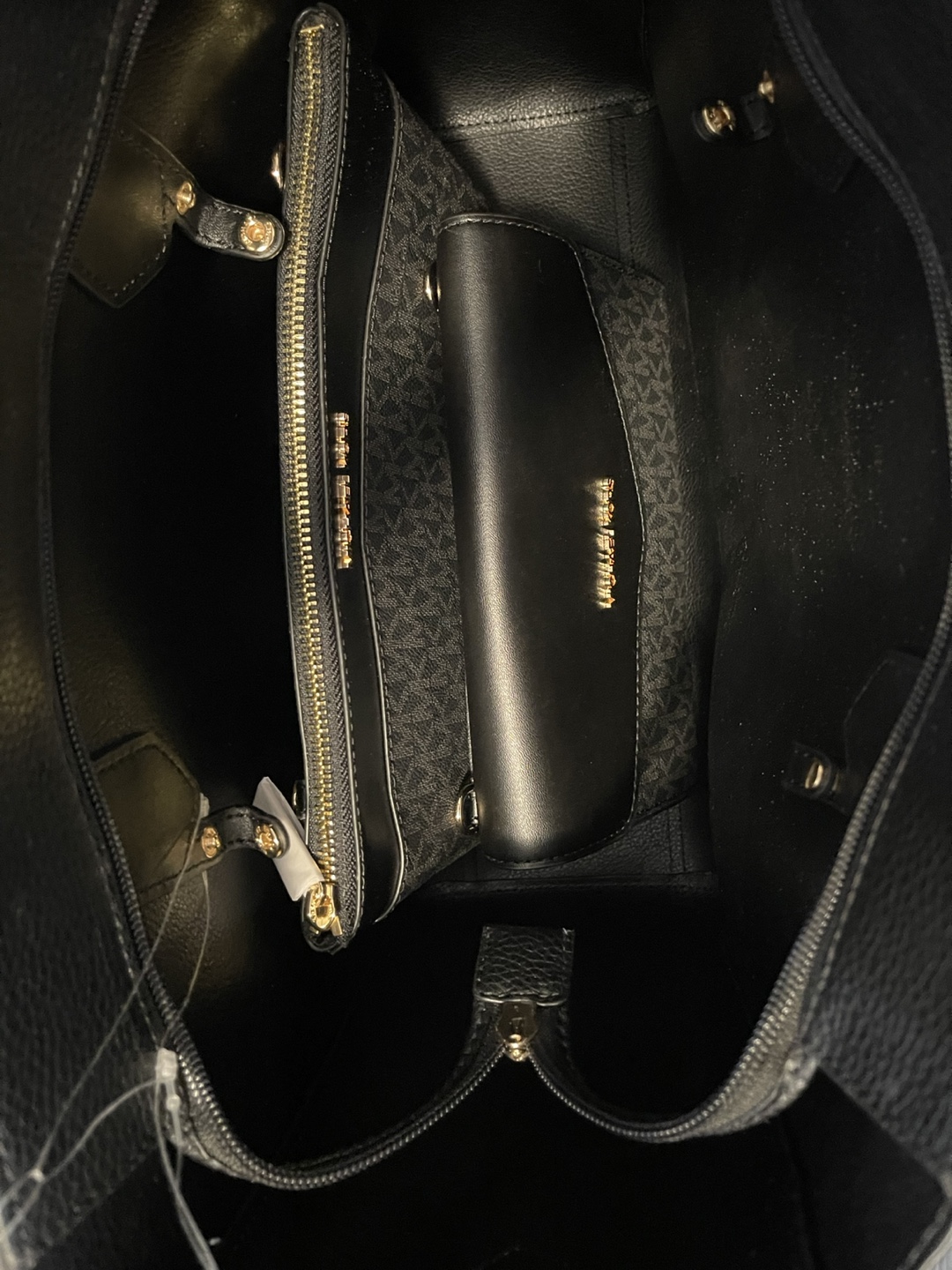 Michael Kors Mercer Gallery Large Tote Bag - Black Leather 🏒 - photo 2