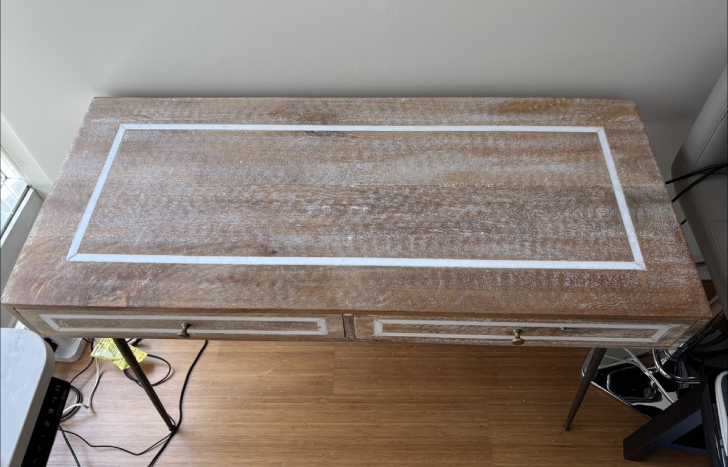 Writing Desk with Two Drawers - photo 2