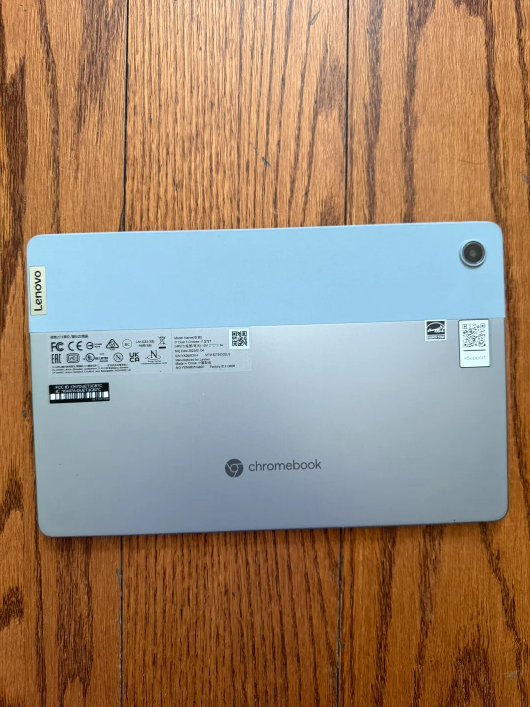 Lenovo Chromebook Duet 3/4GB RAM/128GB eMMC/Fully Functional image indicator(6)