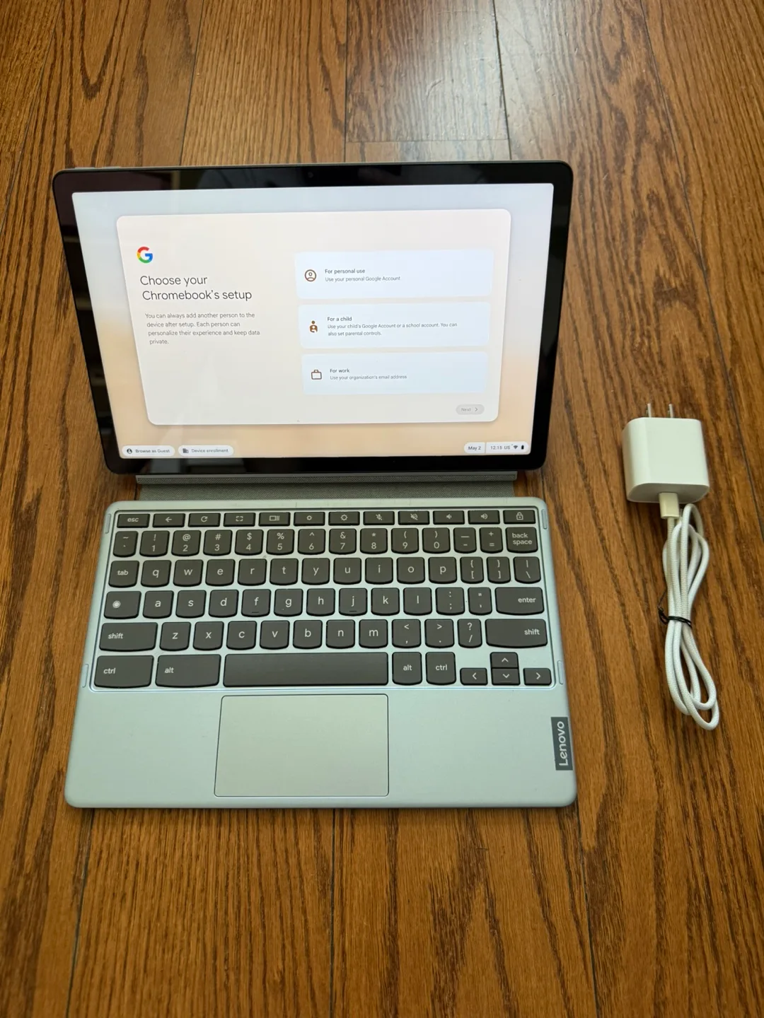 Lenovo Chromebook Duet 3/4GB RAM/128GB eMMC/Fully Functional thumbnail