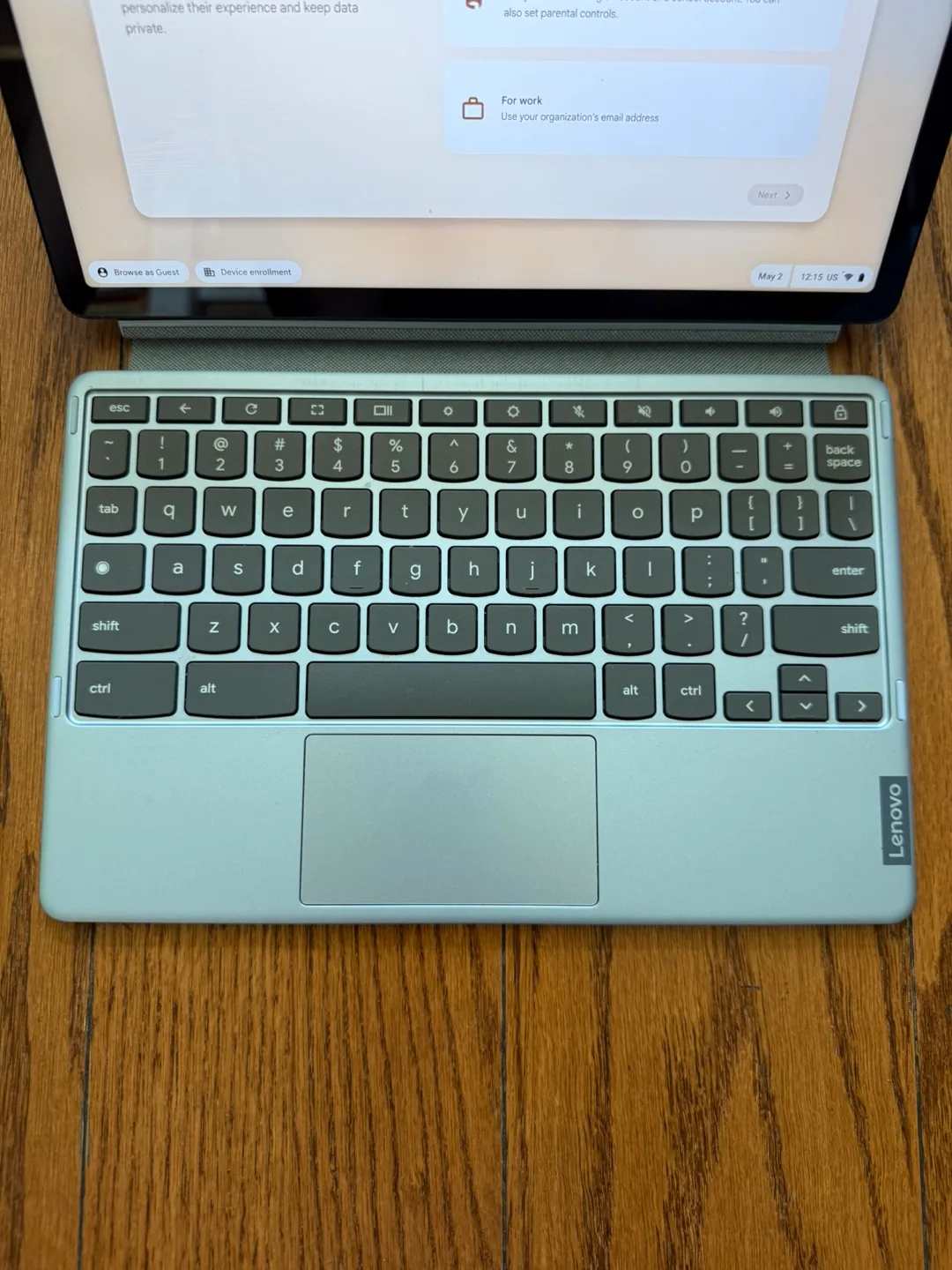 Lenovo Chromebook Duet 3/4GB RAM/128GB eMMC/Fully Functional image indicator(2)