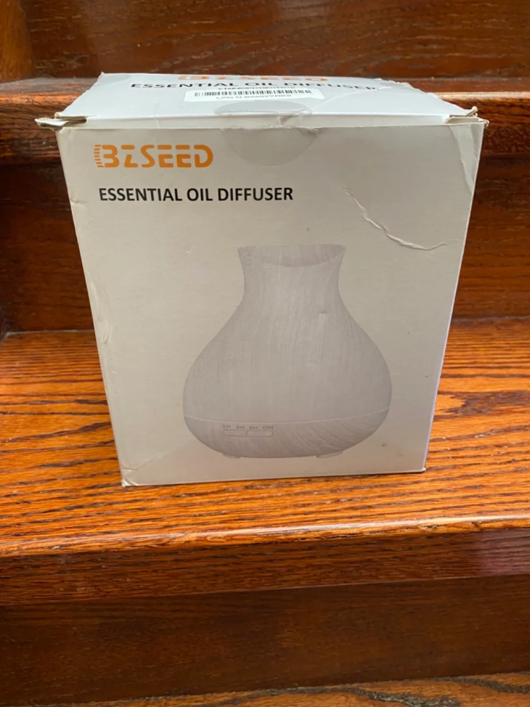 BZSEED Essential Oil Diffuser - Grey Wood Grain image indicator(6)