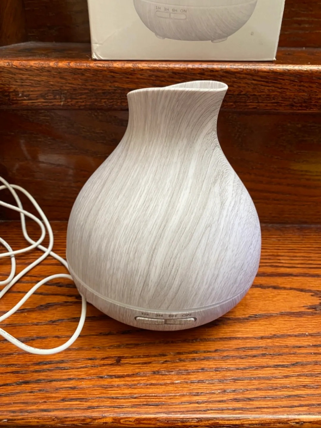BZSEED Essential Oil Diffuser - Grey Wood Grain image indicator(4)