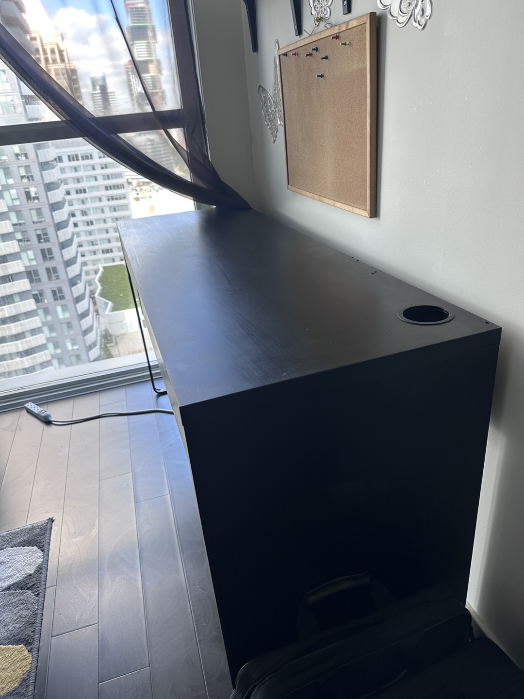 IKEA MICKE Desk - Black-Brown - photo 2