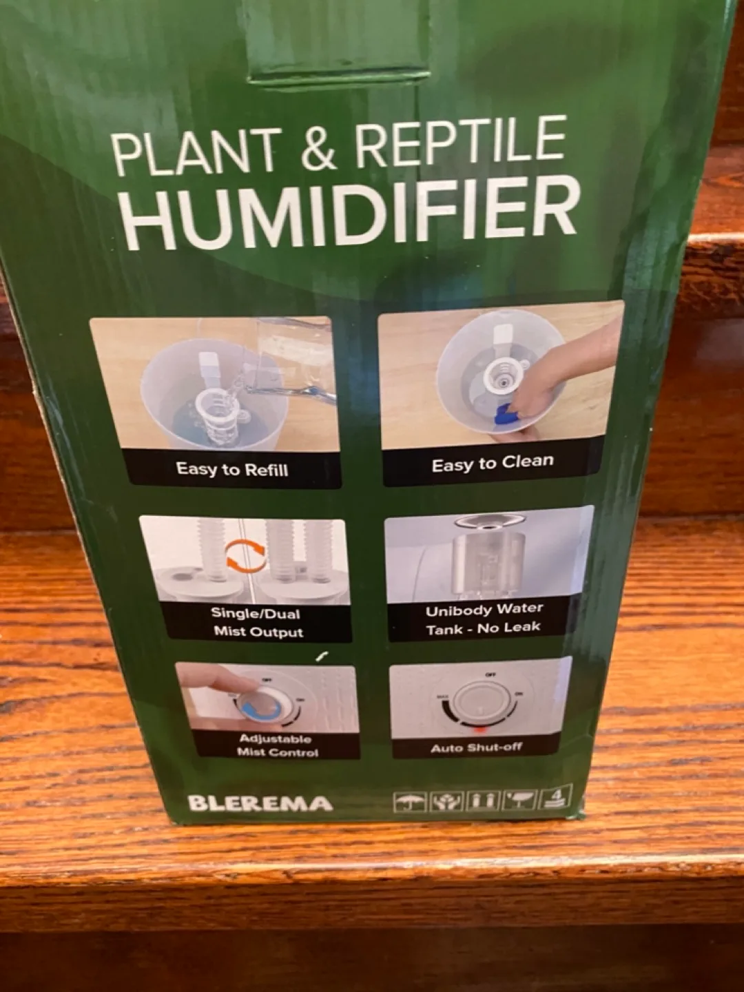 BLEREMA 3L Plant & Reptile Humidifier with Extendable Hose image indicator(8)