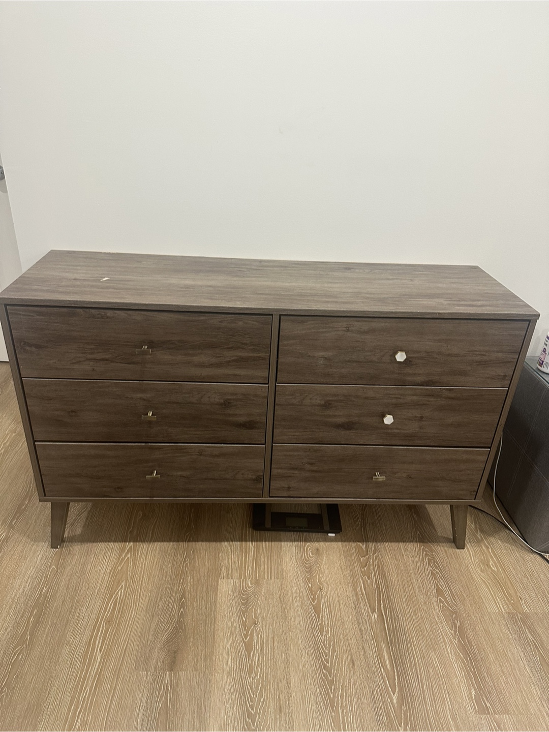 6-Drawer Dresser - Dark Wood - photo 2