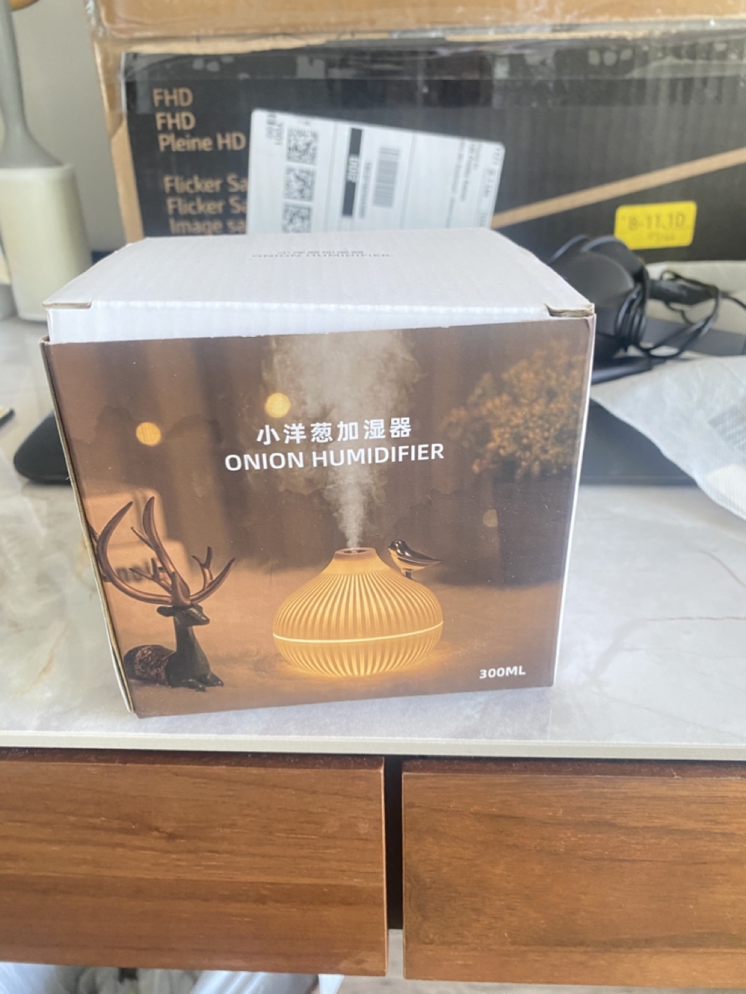 300ML Onion Humidifier - Ultrasonic Aroma Diffuser - photo 2