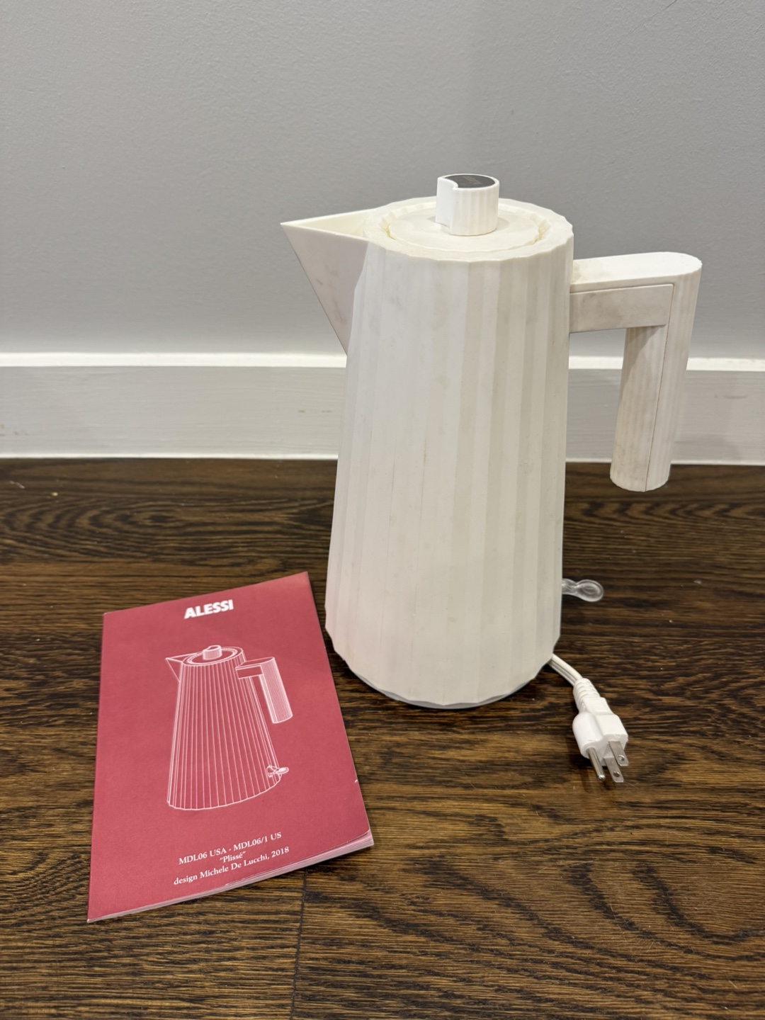 Alessi Plissé Electric Kettle