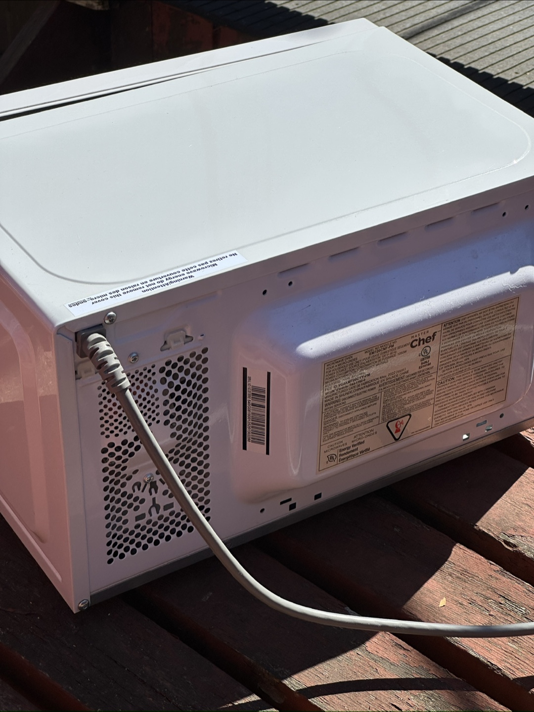 MasterChef Compact Microwave - photo 3