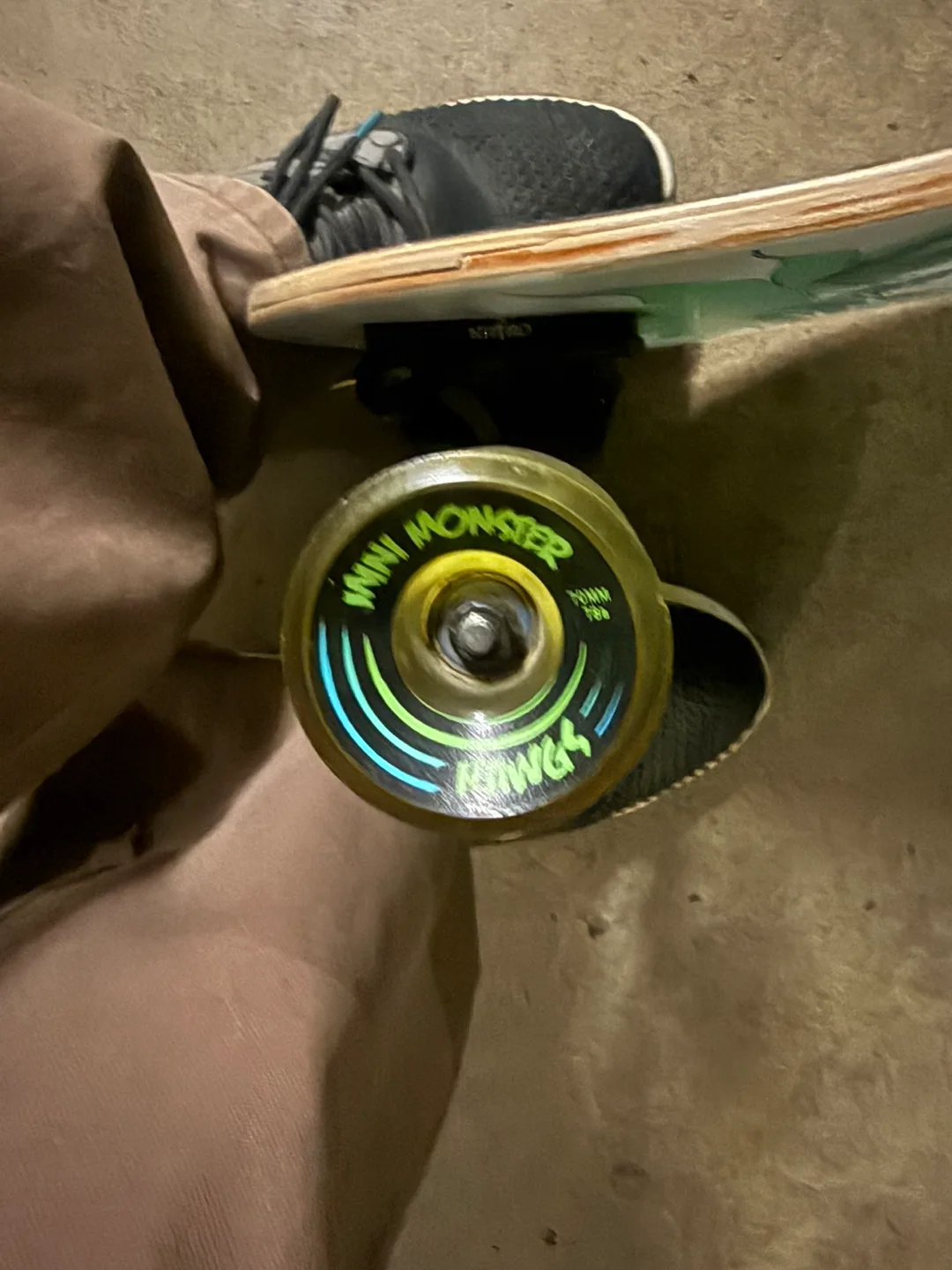 Used Longboard - Bear Trucks, Mini Monster Wheels image indicator(4)