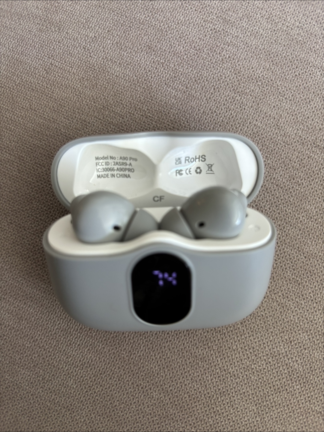 A90 Pro Wireless Earbuds with Charging Case - photo 2
