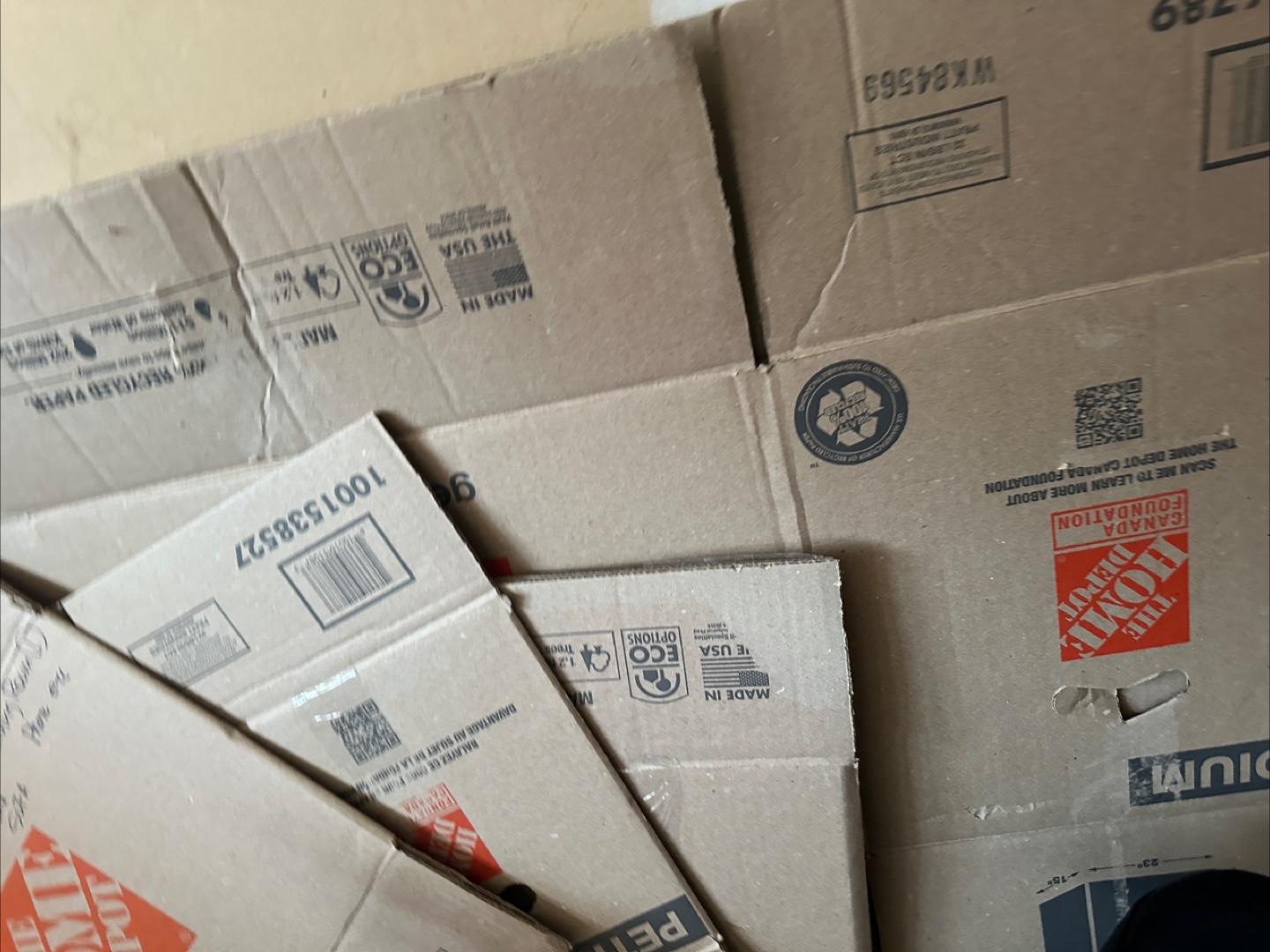Used Moving Boxes - The Home Depot