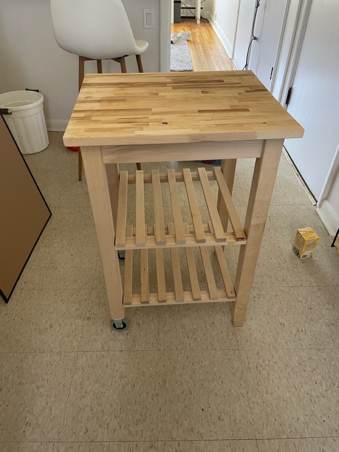 IKEA BEKVÄM Kitchen Island Cart