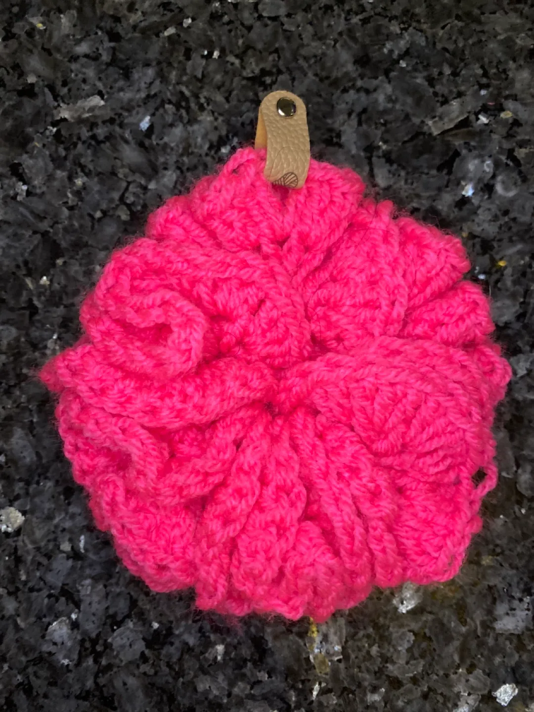 Hand-knitted & Crochet wool scrunchies image indicator(7)