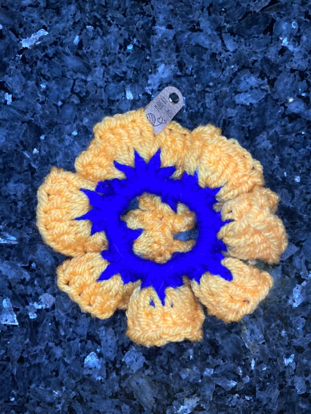 Hand-knitted & Crochet wool scrunchies image indicator(10)