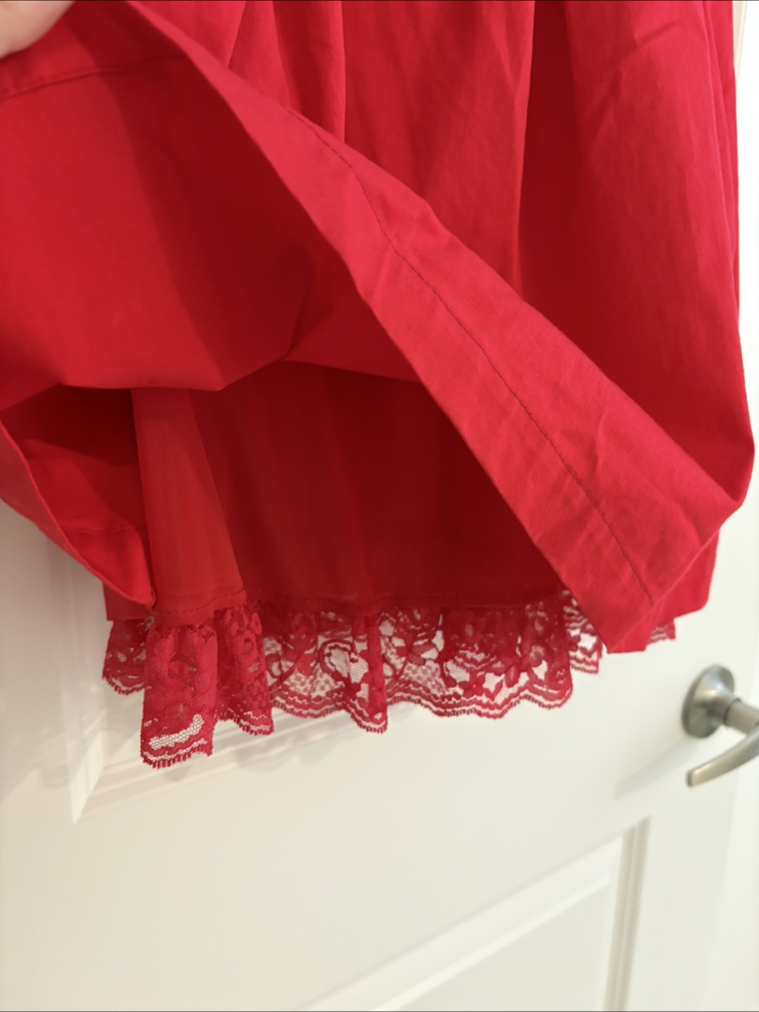 Bershka red sweetheart neckline dress - Size M - photo 3
