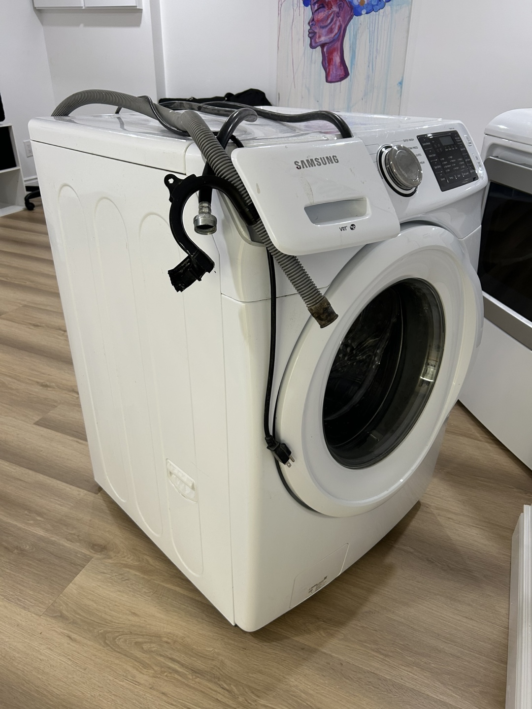 Samsung Front-Load Washer & Kenmore Electric Dryer Set - photo 3