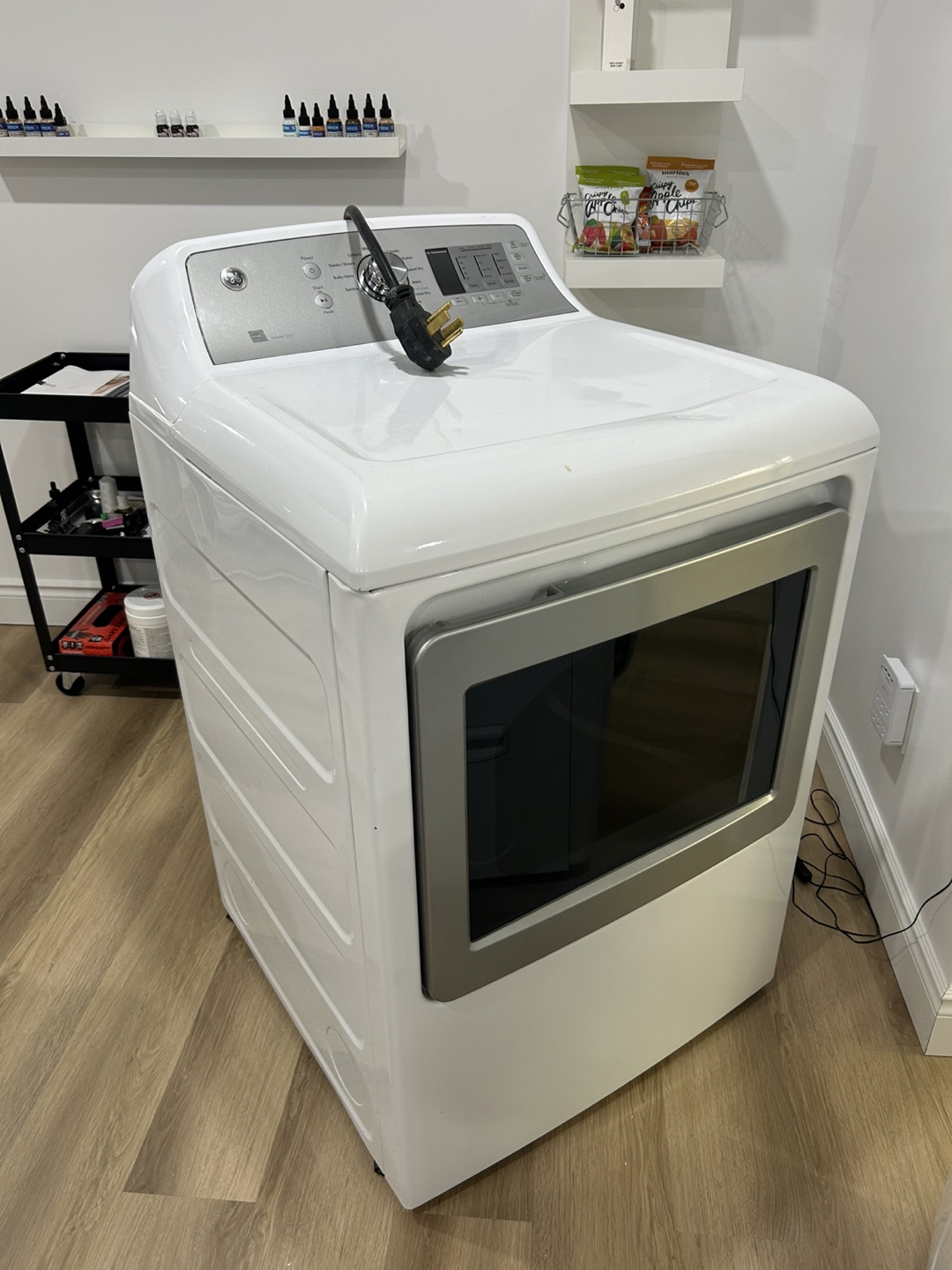 Samsung Front-Load Washer & Kenmore Electric Dryer Set