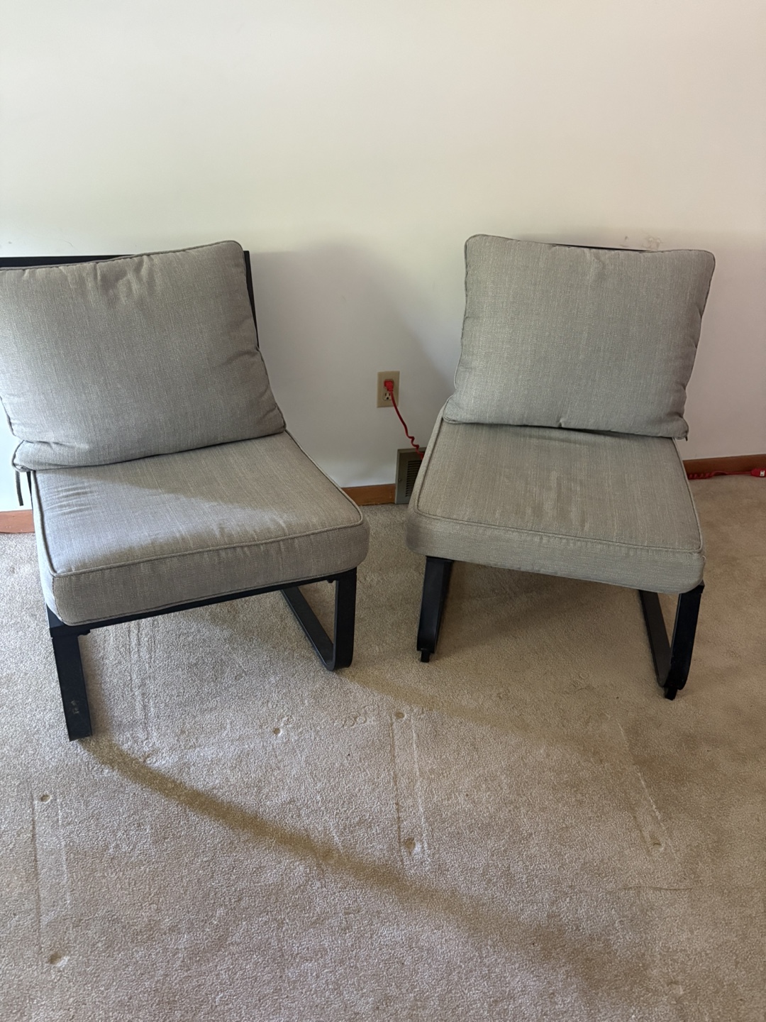 Patio Conversation Set - 2 Chairs, Loveseat & Table - photo 2