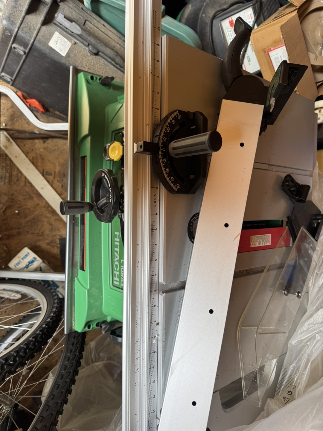Hitachi C10RA3 Table Saw and Hausmann Miter Saw Combo - photo 3