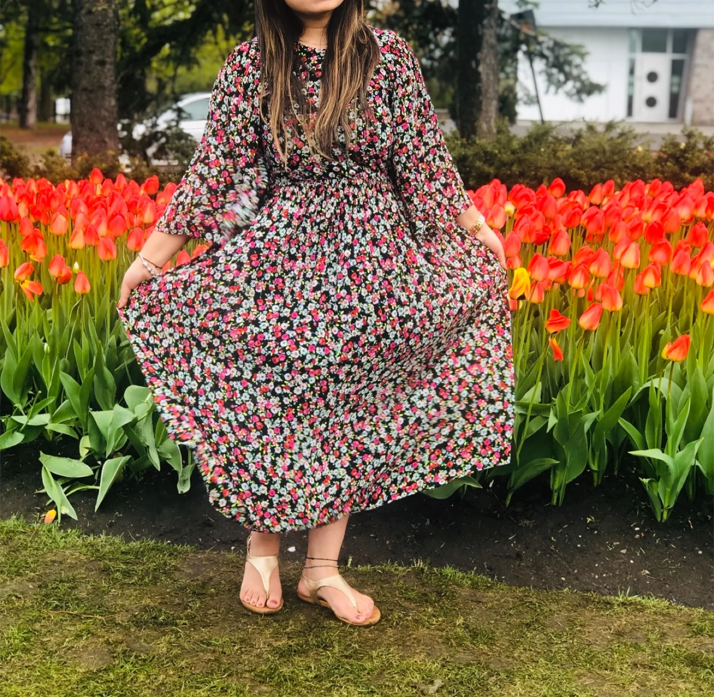 H&M Floral dress thumbnail