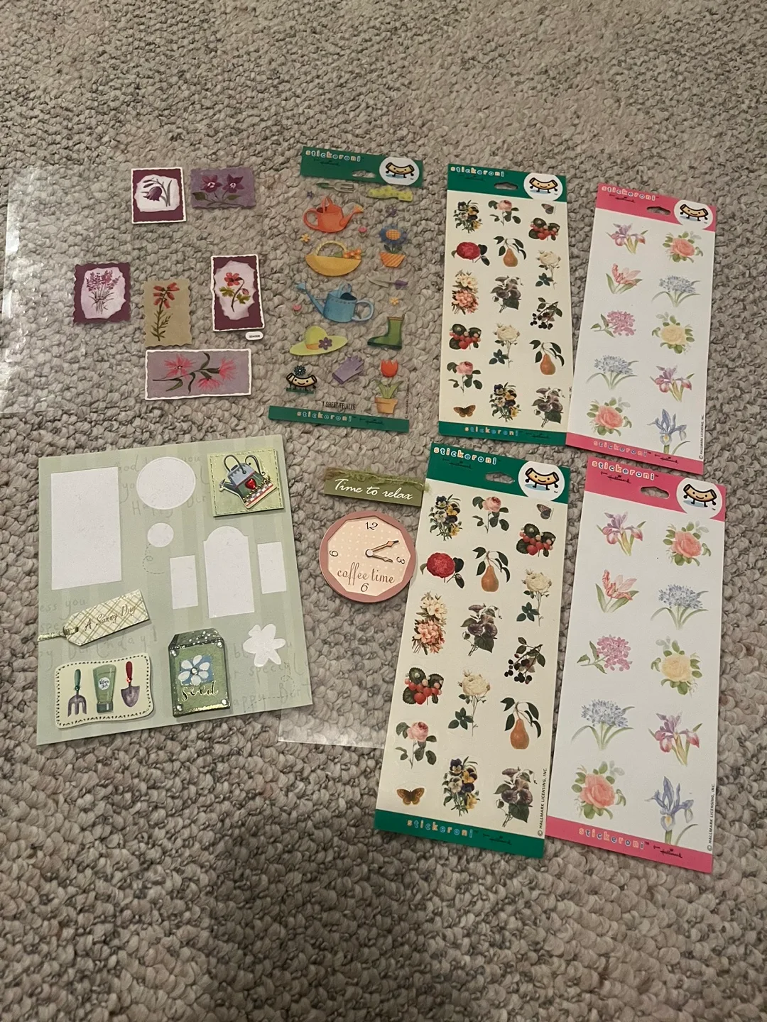 Garden Scrapbook Stickers thumbnail