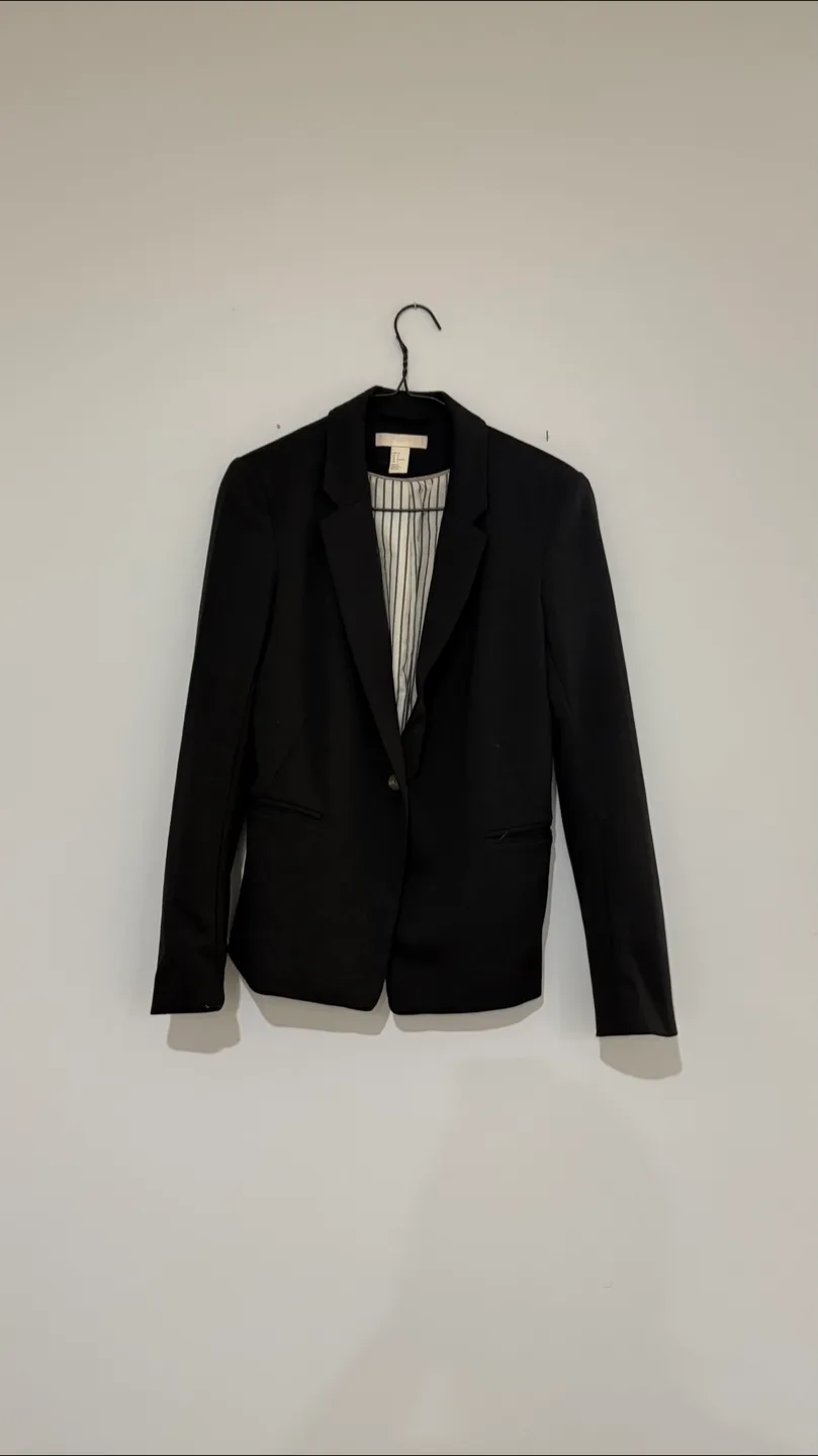 H&M Black Blazer thumbnail