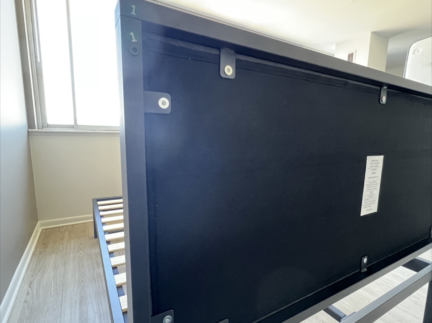 (Moving Sale!) Full Size Upholstered Platform Bed Frame - photo 5