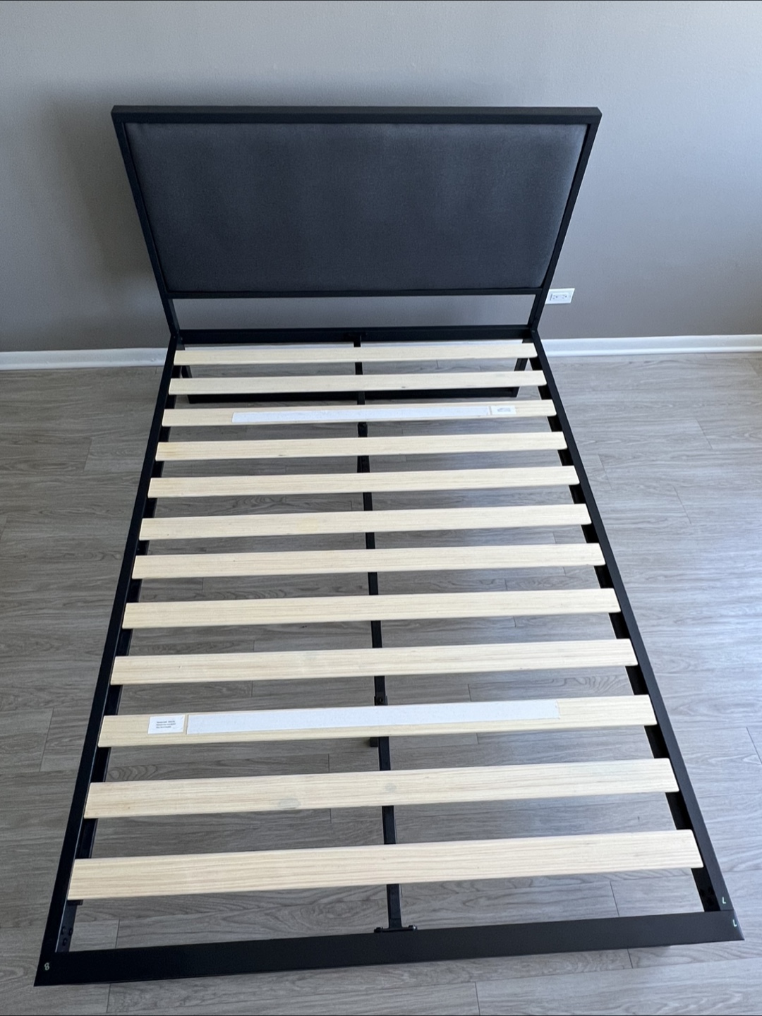 (Moving Sale!) Full Size Upholstered Platform Bed Frame - photo 3