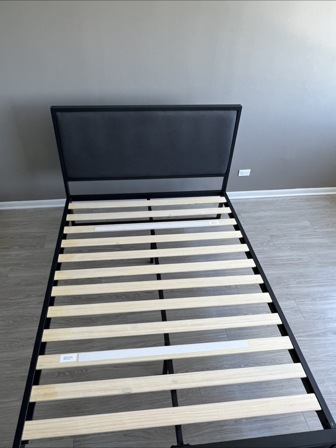 (Moving Sale!) Full Size Upholstered Platform Bed Frame - photo 4