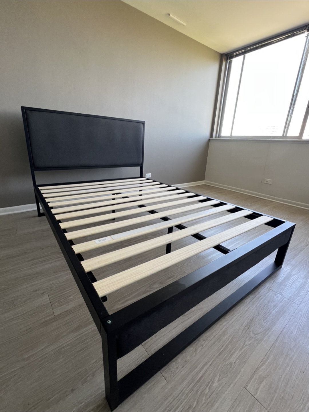 (Moving Sale!) Full Size Upholstered Platform Bed Frame