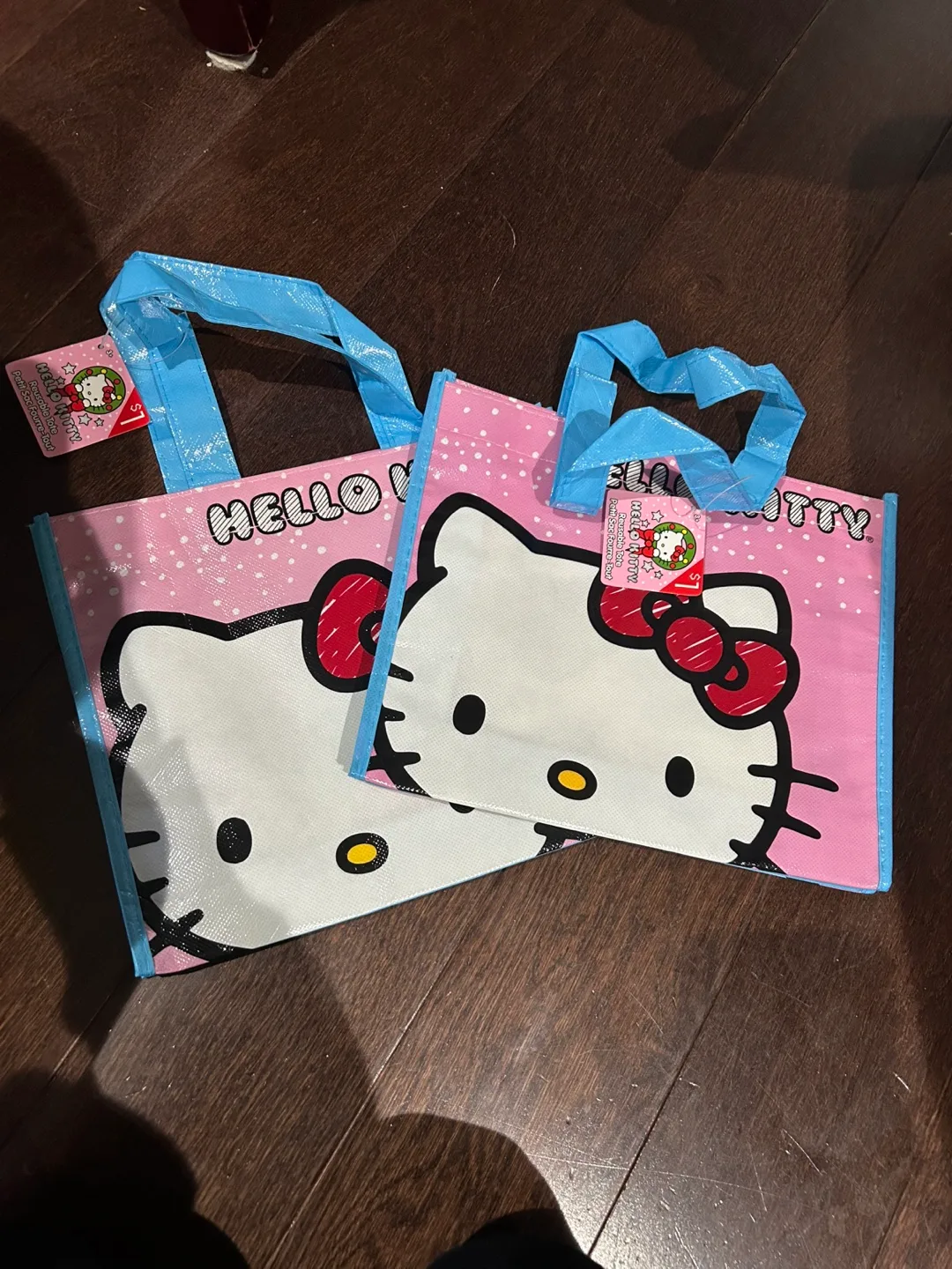 Hello Kitty Kids Reusable Tote Bags (Set of 2) thumbnail